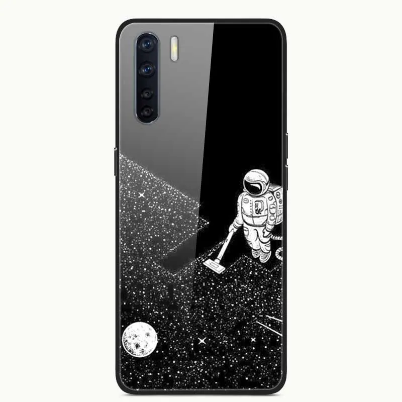 Premium Tempered Glass Hard Back Case - Elegant Protection