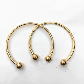 

Metal Bag Handle Replacement DIY Shoulder Bags Making Handbag Handles For Bags Hot Sale Bag Handles Accessories Round Bag Handle