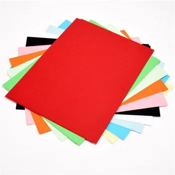 

100PC 10 colors papers Children's Handmade Paper Color Cardboard office paper diy #4m13