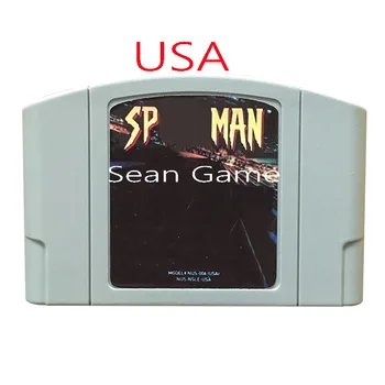 

High USA NTSC Quality Customer Cartridge SP Man Card for 64 Bit Video Game Console
