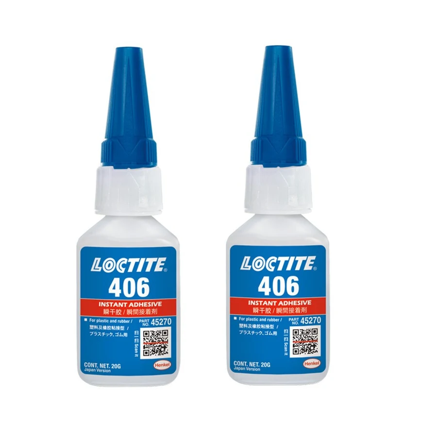 Клей Быстросохнущий loctite универсальный 20 г 406 дюйма 2 шт.|Силиконовый герметик| |