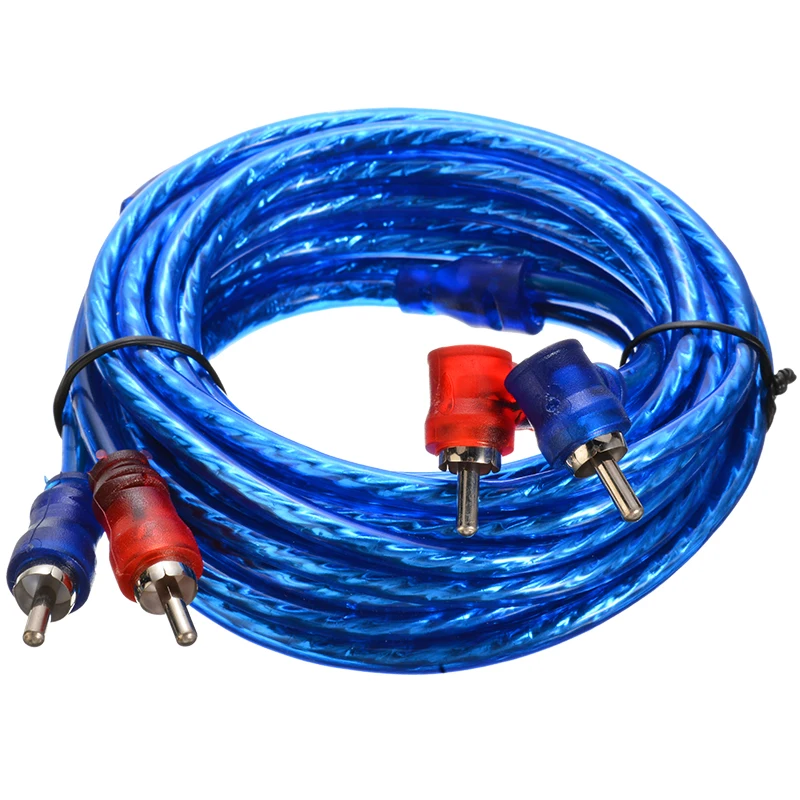 New 1500W Car Audio Wire Wiring Amplifier Cable Subwoofer Speaker Installation Kit Power Tool 60A AGU Fuse Holder