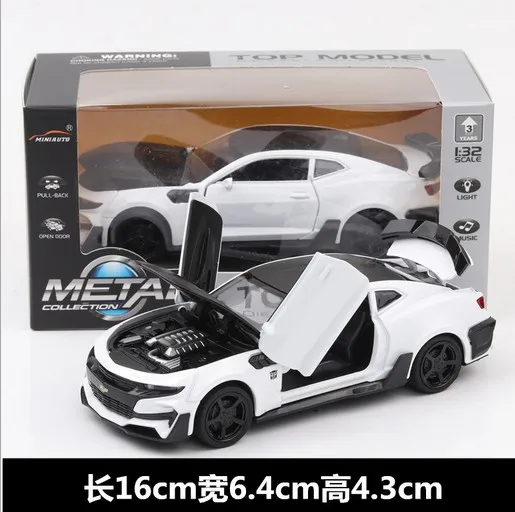 1/32 имитационная модель автомобиля Chevrolet с акустооптическим для подарка