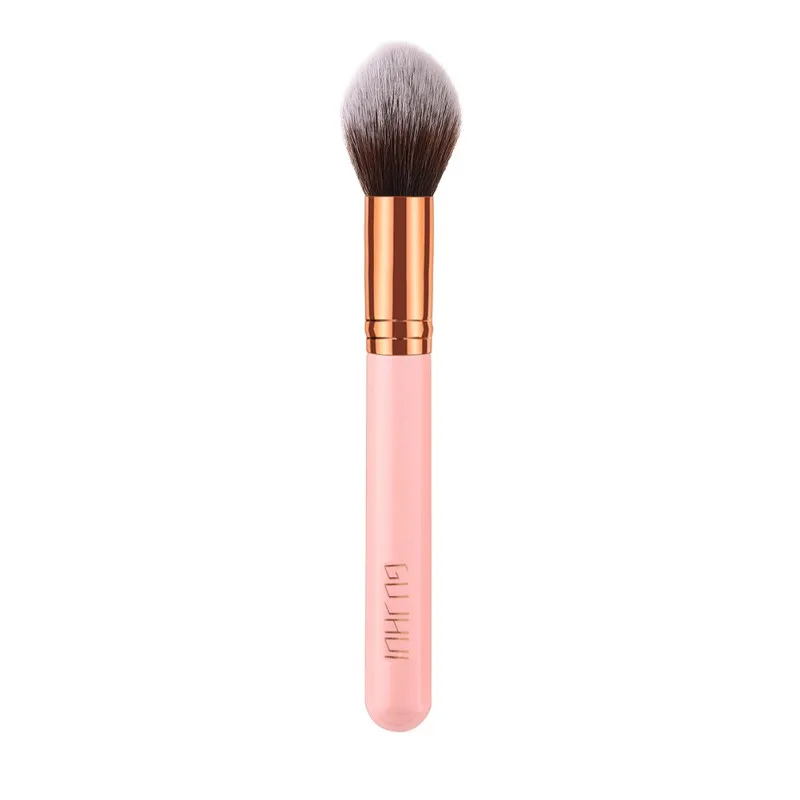 Flame brush Горячая Кисть для макияжа скрывающий порошок румяна Жидкая Основа лица принадлежности для макияжа разбросанный порошок пламя плоские Кисти для румян - Handle Color: Flame brush