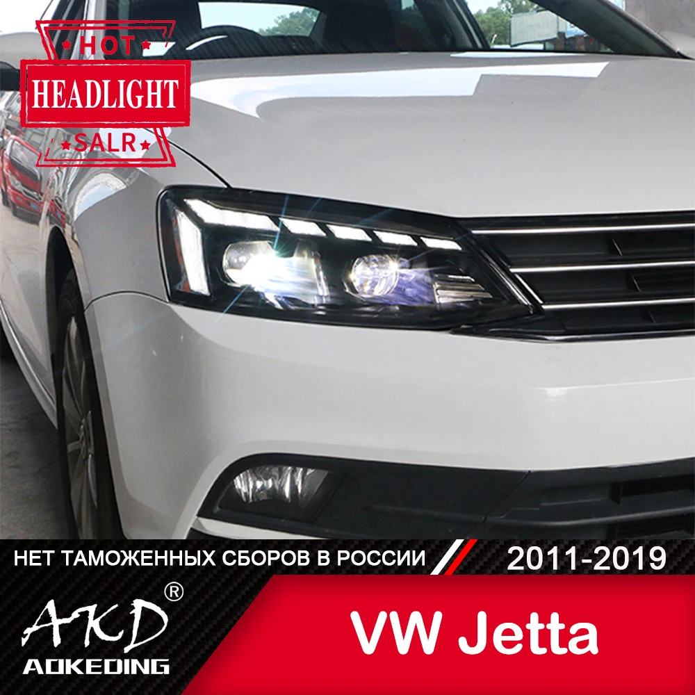 Фасветильник головного света для VW Jetta Mk6 2011-2019 противотуманные фары s дневные