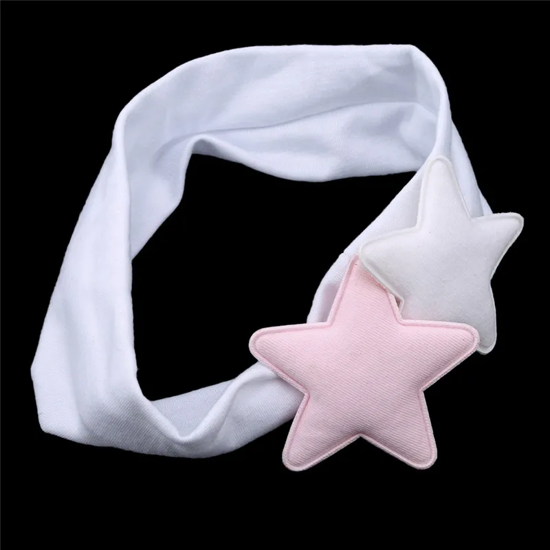 New Fashion Korean Cute Baby Headband Cute Double Five-pointed Star Headdress Baby Girl Hair Accessories Diadema Bebe