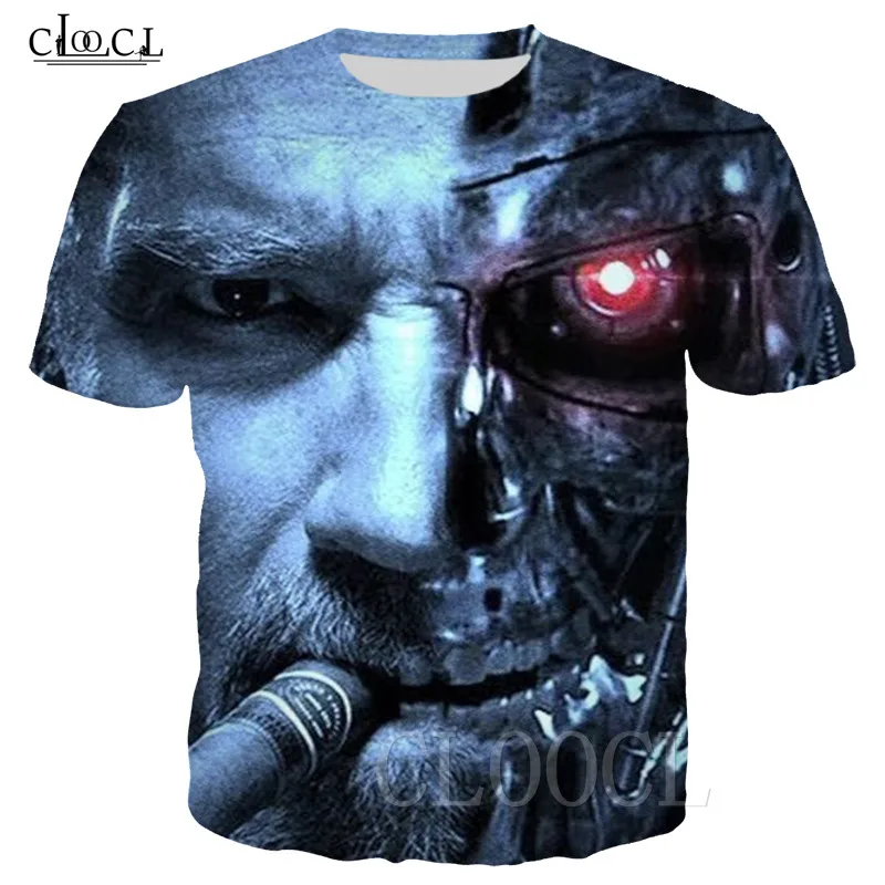 

Movie Terminator Dark Fate T Shirts Men/Women 3D Print T-shirts Short Sleeve Harajuku Style Tshirt Hip Hop Streetwear Tees Tops