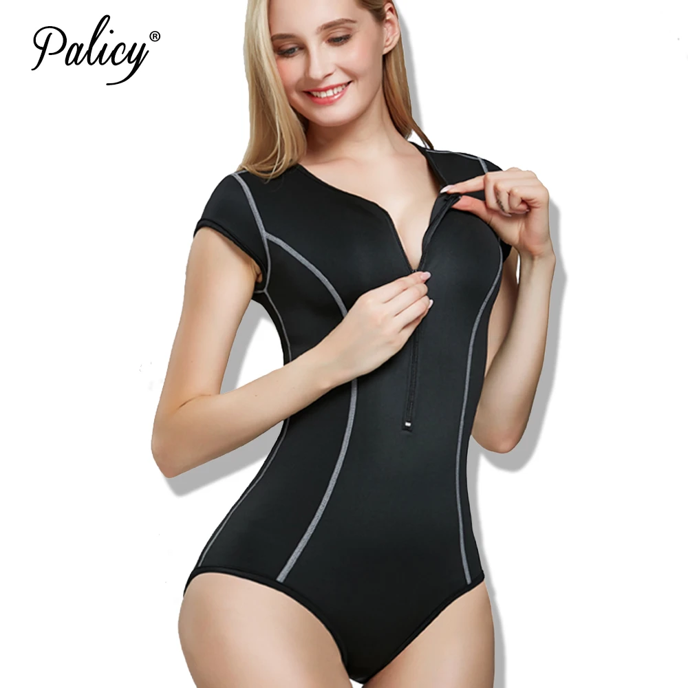 Женские трусики стринги из спандекса с коротким рукавом и молнией|Боди| |