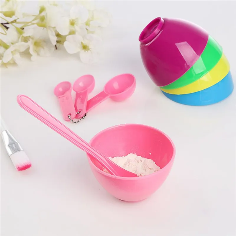 1 набор маска для лица миска смешивания косметические маски DIY косметика кисточка