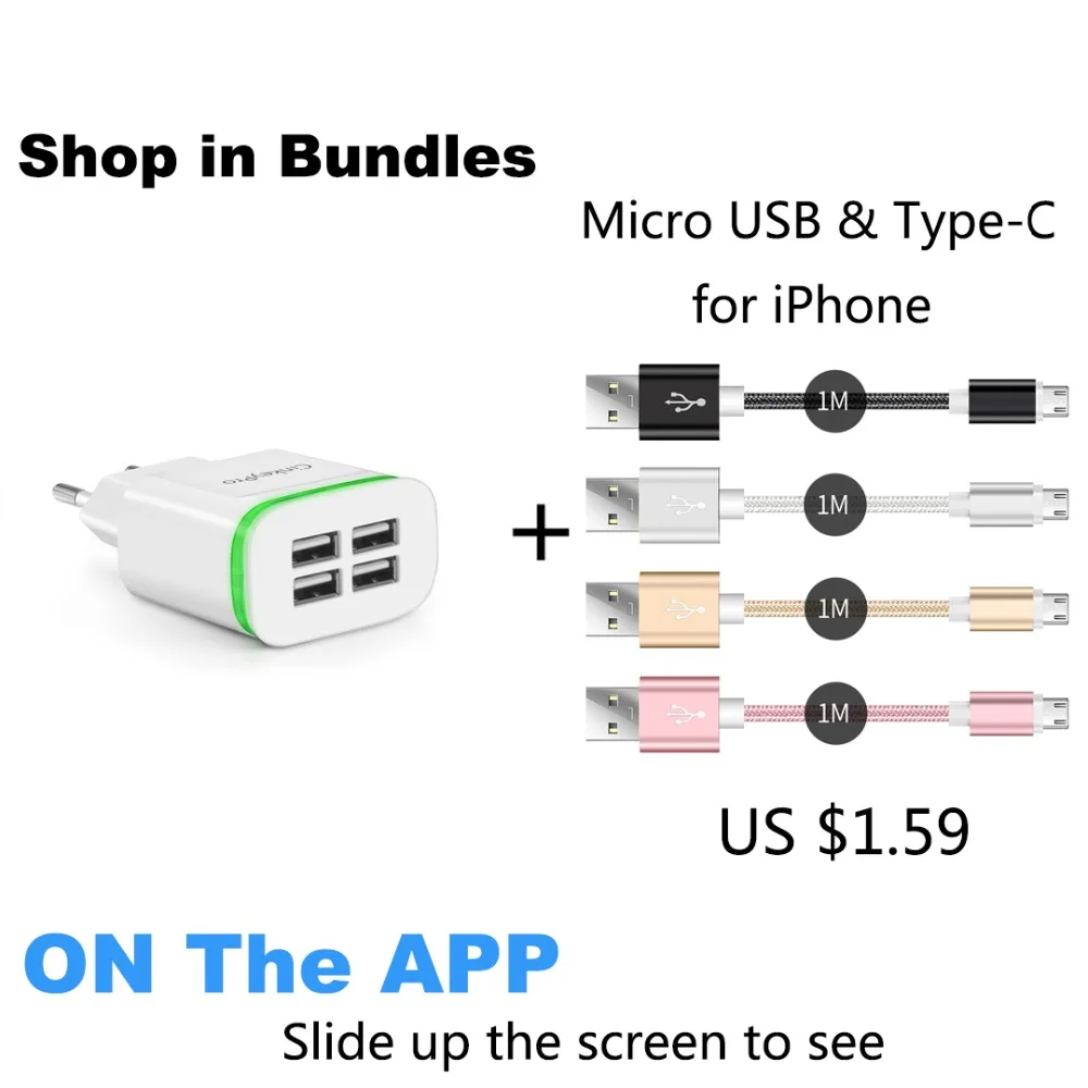 Cinkeypro USB Зарядное устройство для iPhone Samsung Android 5 В 4A 4-Порты мобильный телефон Универсальный Быстрая зарядка свет сетевой адаптер