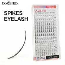 

COZBIRD LASHES Spikes New trend Individual Eyelash Extension wispy Fairy Eyelashes for eyelash extensiones