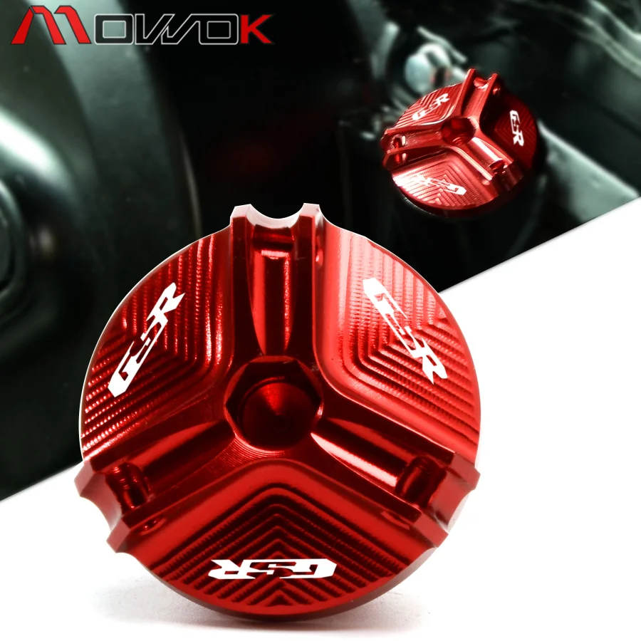 M20 * 1 5 Для SUZUKI GSR 250 250S 250F 400 600 750 750S Запчасти для мотоциклов CNC крышка наполнителя