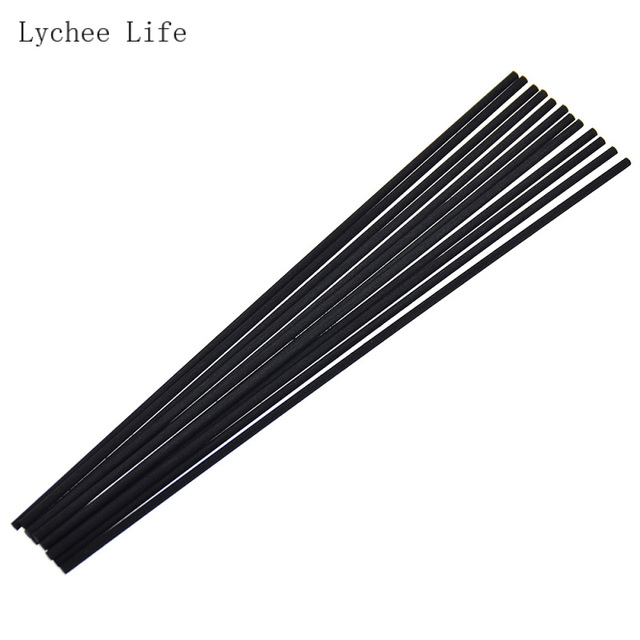 Life 50Pcs Wavy Rattan Reed Fragrance Diffuser Replacement Refill Sticks Air Freshener Room Perfume Rattan Diffuser Decor