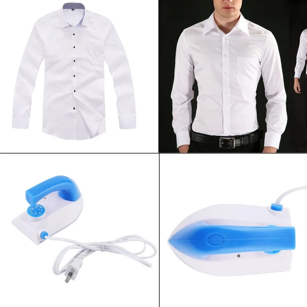 Mini Portable Travel Equipment Temperature Control Traveling Electric Iron 220V/110V for shirt curtain leather coat