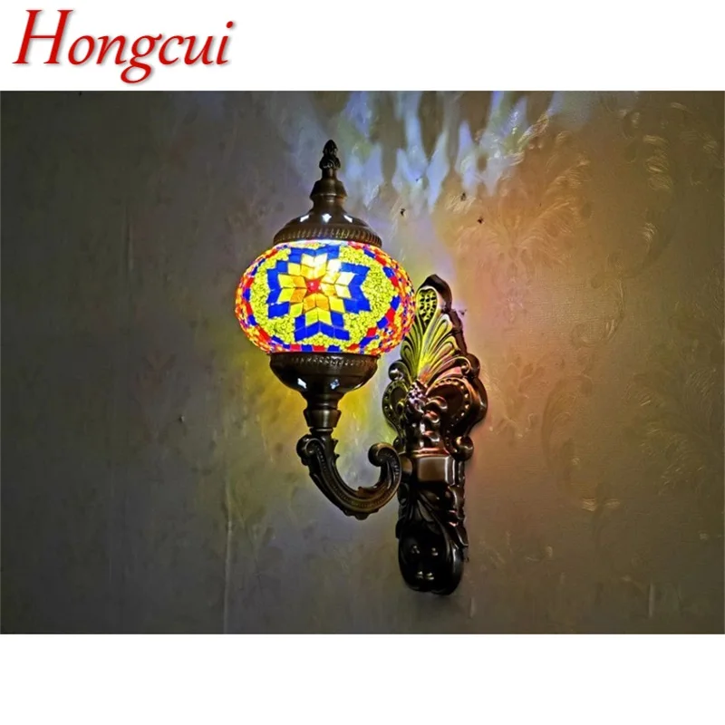 

Hongcui Aethnic Style Wall Lamps Retro Nostalgic Romantic Creative Indoor Decorative For Corridor Bedroom