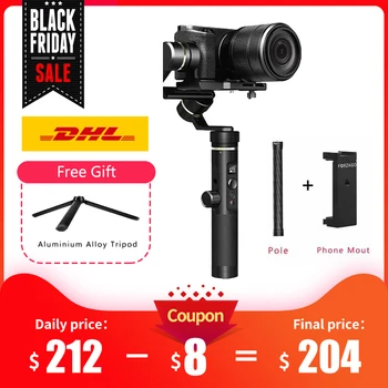 

Feiyu tech G6 MAX / G6 Plus 3-Axis Camera Gimbal Stabilizer for Micro-single Canon Action Camera Smartphone YI Gopro 7 6 5