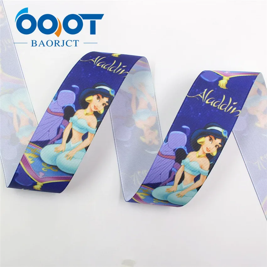 I-19729-1723 OOOT BAORJCT I-19729-1723, 38 мм 10 ярдов мультфильм термотрансферные печатные корсажные ленты, ленты ремесла, лук крышка DIY аксессуары - Цвет: I-19729-1723