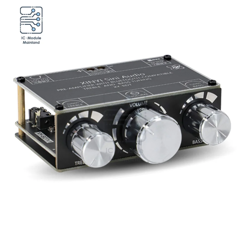 Bluetooth 5.1 Decoder Board Dual Channel Stereo High and Low Tone Pre-Module XY-BDT 360 Degree Stepless Tuning | Электронные