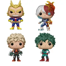 Funko Pop аниме мой герой academic персонаж Deku& Katsuki& All Might& TODOROKI милые виниловые фигурки Коллекция Модель игрушки