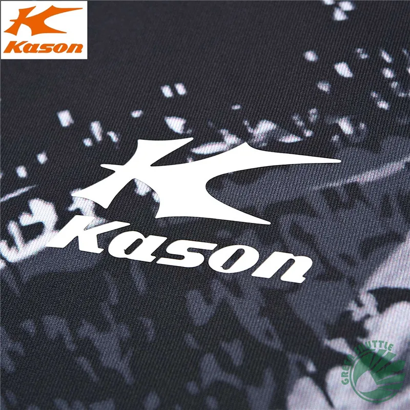 Натуральная Kason рубашка для бадминтона FVSN003-1 дышащая мужская повседневная быстросохнущая теннисная майка спортивная одежда