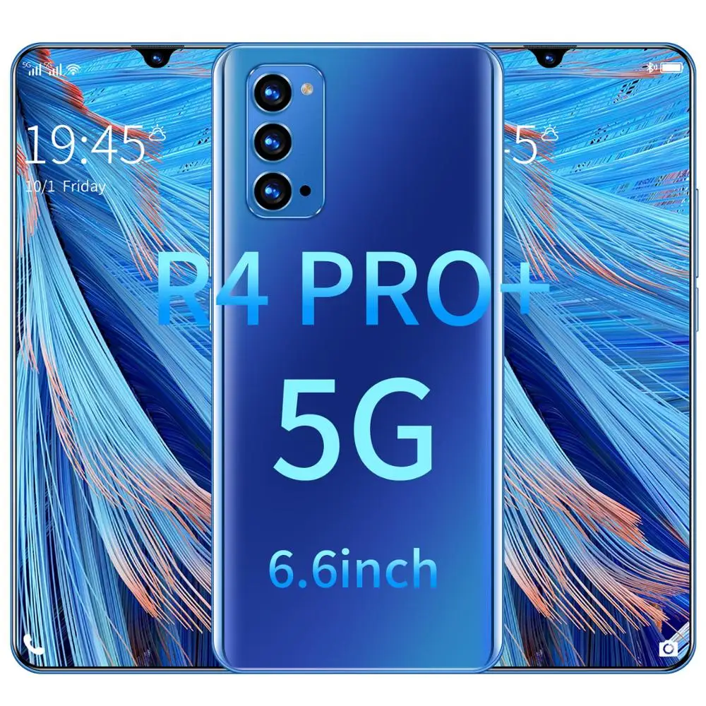 Global Version 6.6Inch R4Pro+ Snapdragon865 Mobile