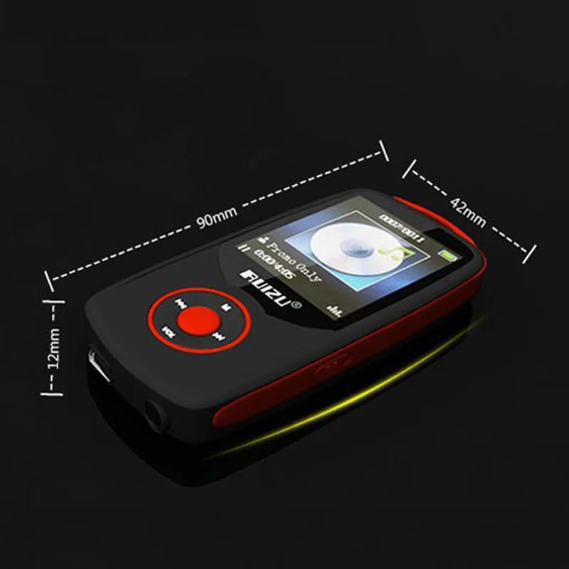 Оригинальный MP3 плеер RUIZU X06 Bluetooth 8 ГБ TFT ЖК экран 1 дюйма диктофон без потерь FM Hi Fi