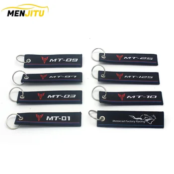

NEW Motorcycle Keyring For Yamaha XJ6 XJR1200 XJR1300 Embroidery Key Holder Chain Collection Keychain