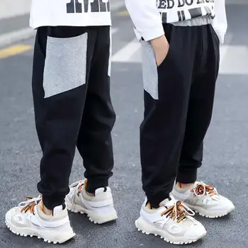

2020 new children's wear boy's stick bag sweatpants Korean version of cuhk tong foreign style long pants children's casual pants