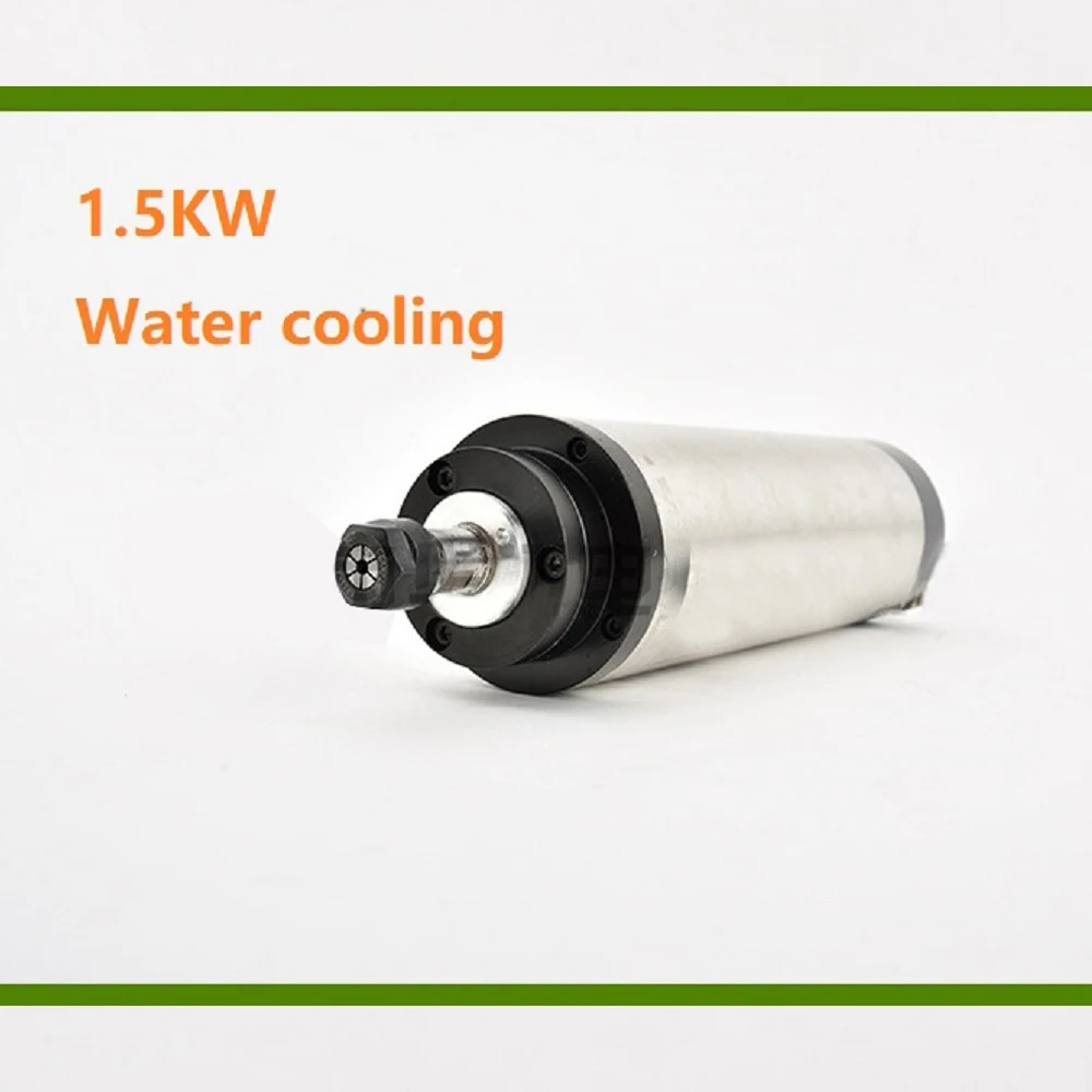 

1.5kw Spindle diameter 65mm Water Cooling Spindle Motor for CNC Milling Machine andWoodworking Work