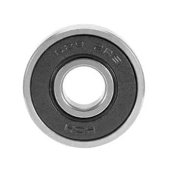 

10 pcs 9mmx26mmx8mm Double Sealed Miniature Deep Groove Ball Bearing 629-2RS Double Miniature High-carbon Steel Single Row