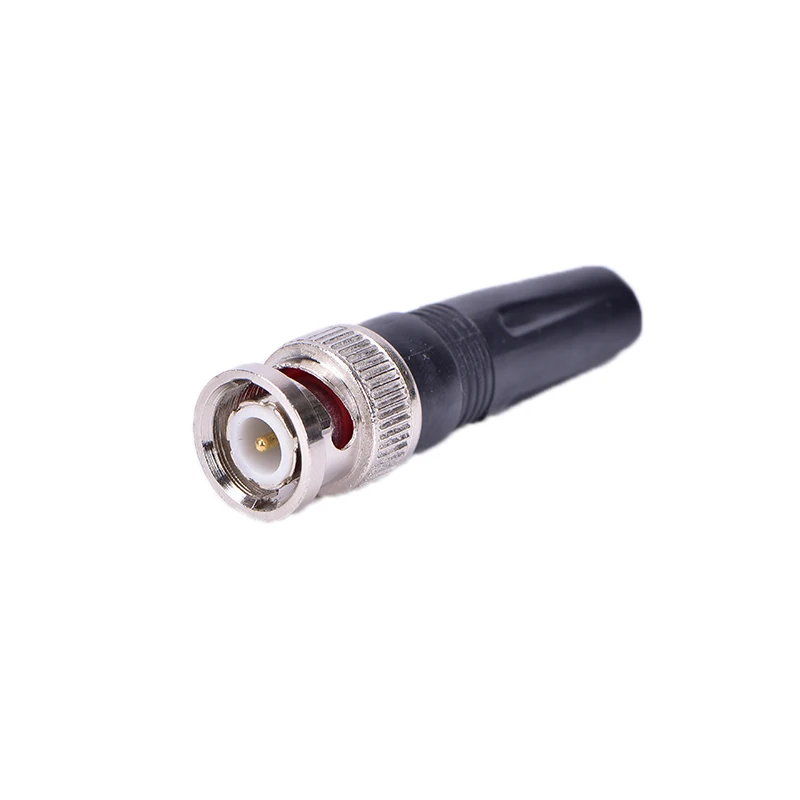 1pc Surveillance BNC Connector Male Plug Adapter For Twist-on Coaxial RG59 Cable For CCTV Camera Video/AUDIO Connector