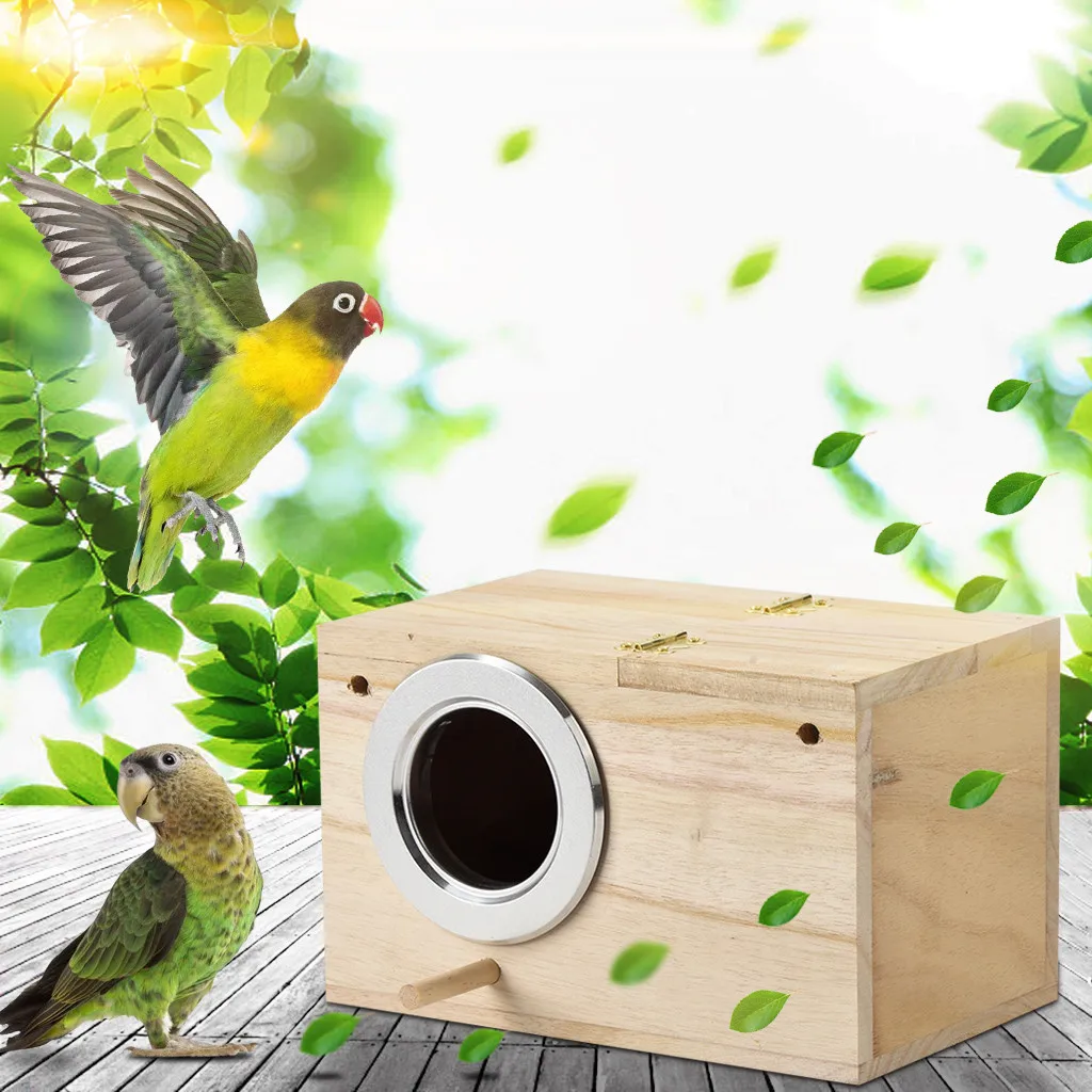 Короб для птицы Parakeet Ne st деревянная короб разведения парротетов спаривания