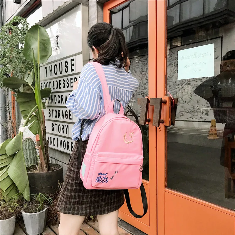 

JIULIN Urban Backpack School-Bag Double-Arrows Girls Designed Fashion Brand Women