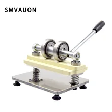 Manual Leather Die Cutting Machine Handmade PVC Sheet Mold Cuts Pressing Machine For Custom Laser Cutting Die SMVAUON