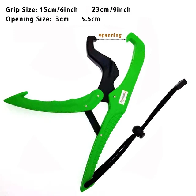 Aorace Fish Lip Gripper 6 9 Grip Bass Trout ABS Fishing Pliers Gear  Floating Controller Fishing Tool Tackle Plastic 6 Colors