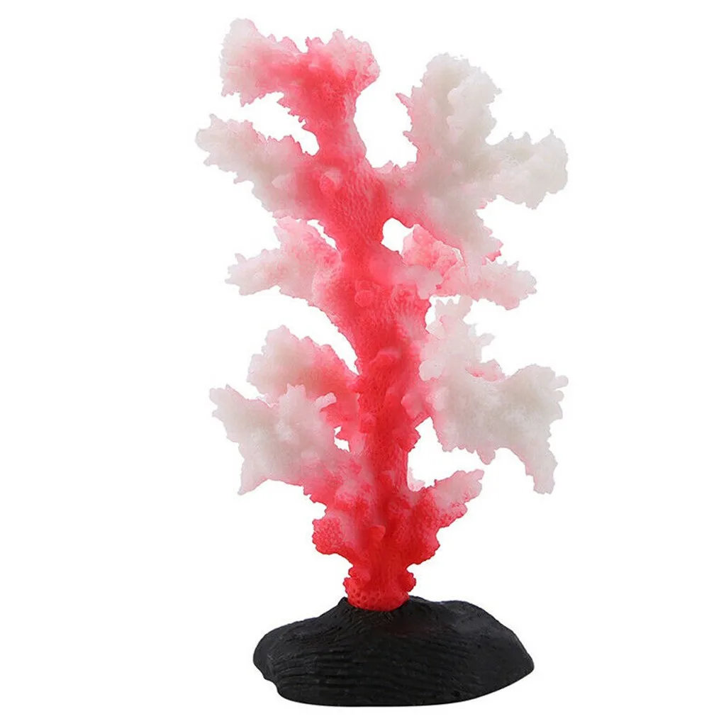 1 шт. resina tanque de peces paisaje Decoration del acuario искусственный Коралл lindo colorido Coral acualticos