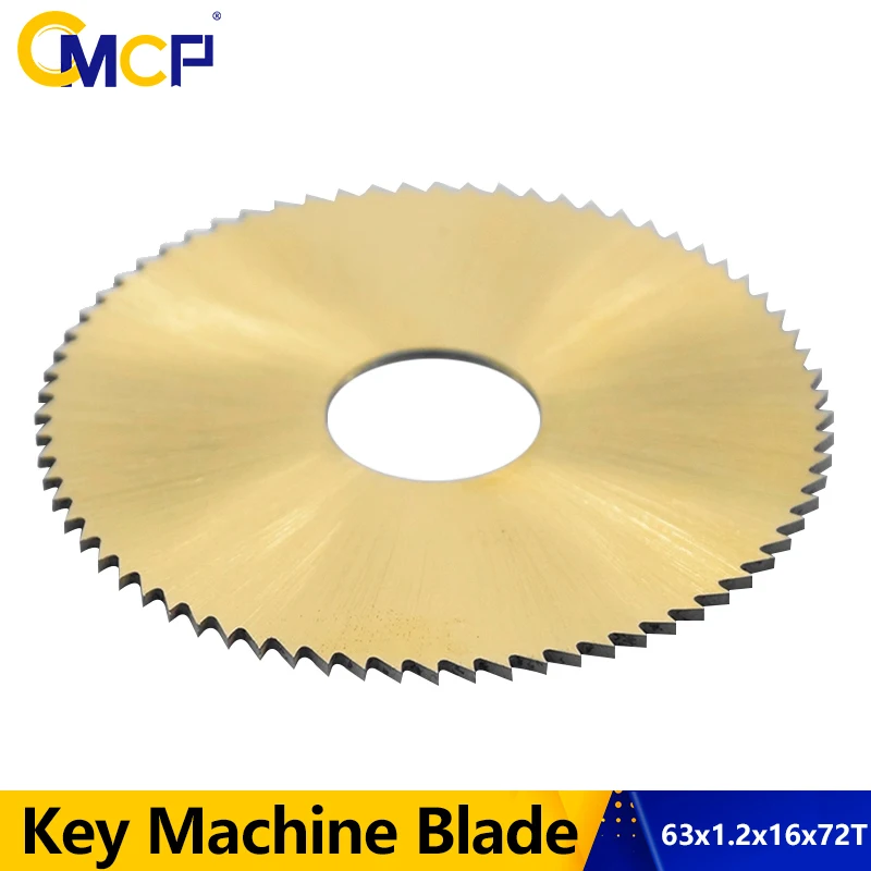 1pcDiameter63mm72TKeyMachineCircularSawBladeKeyCutterBlade