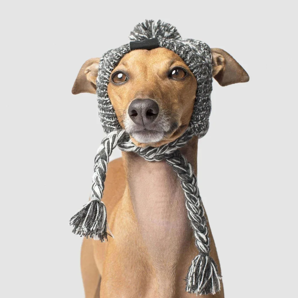 Superpet зимние теплые шапки для собак ветрозащитная вязаная