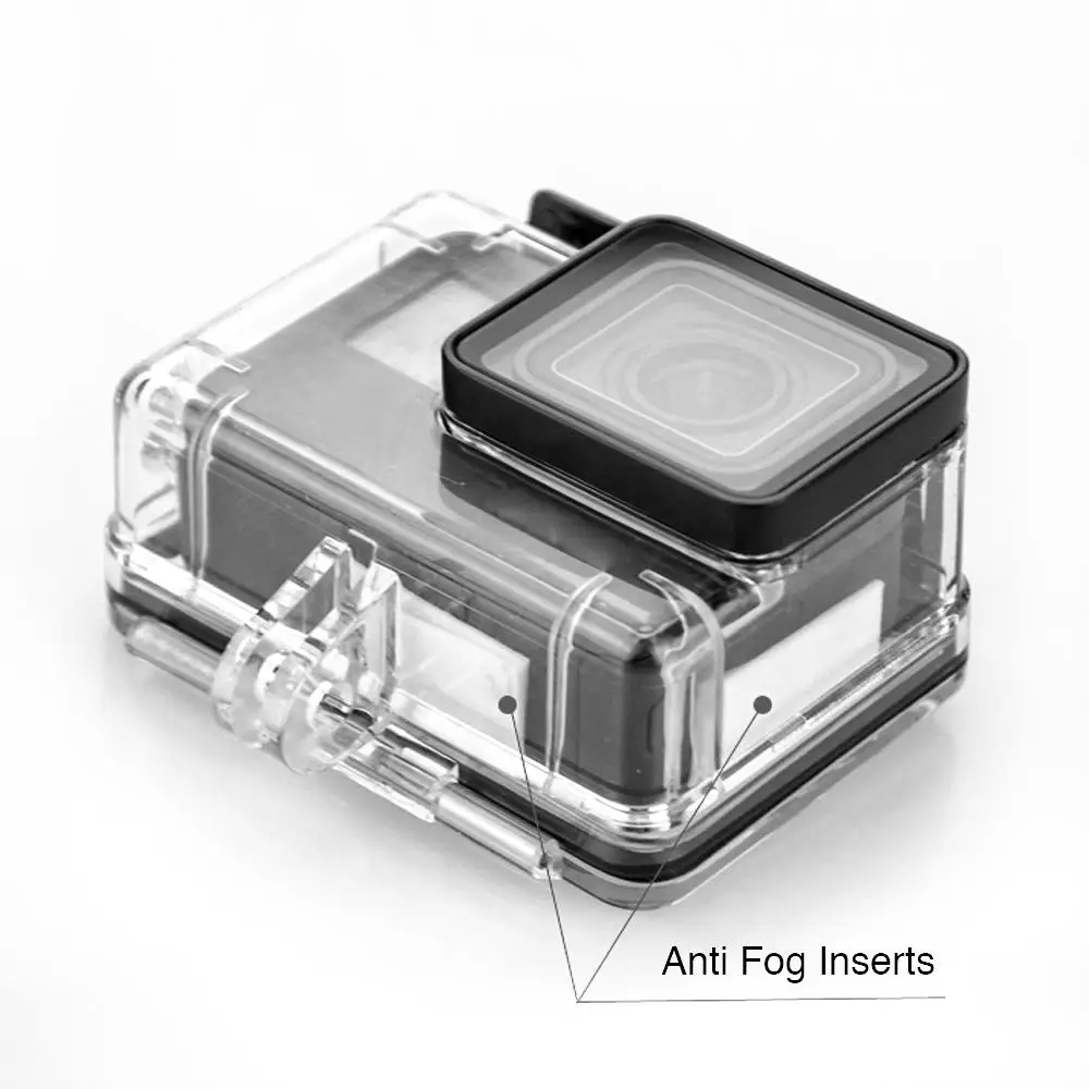Аксессуары для GoPro, водонепроницаемая защитная рамка, чехол для GoPro, селфи палка, ремешок для GoPro, зарядная коробка, противотуманная вставка