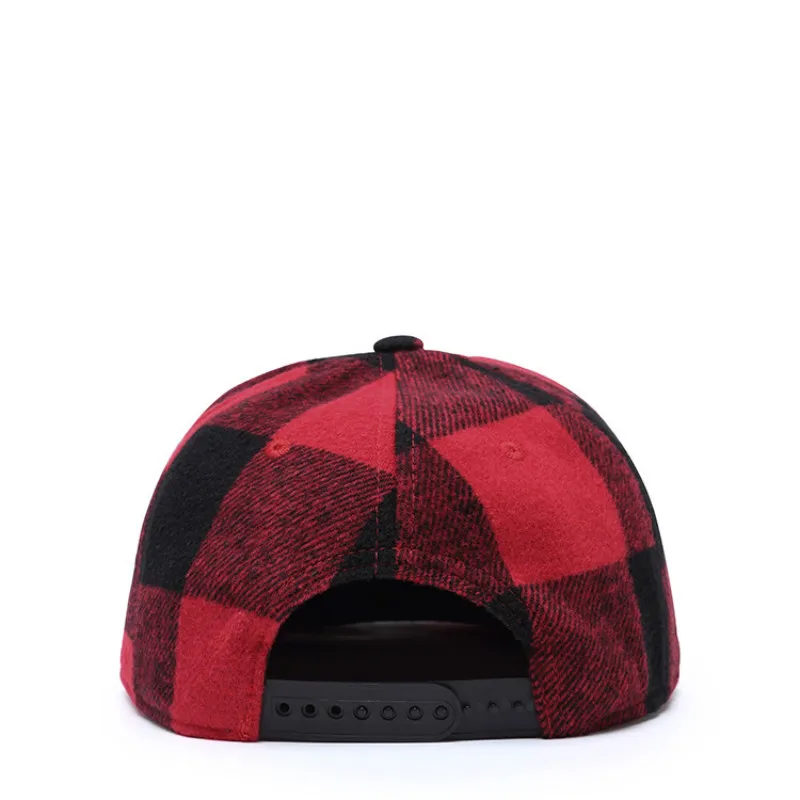 Высокое качество клетчатая кепка хип-хоп кепка Snapback для мужчин и женщин Осень Зима 3 на выбор