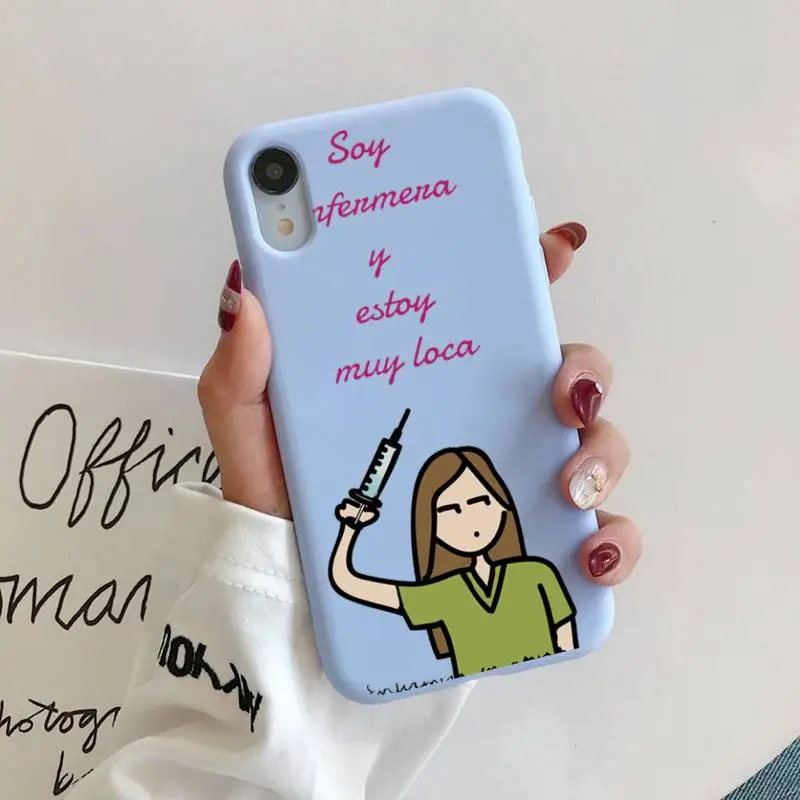 Medicine Doctor Nurse Funda Phone Case for iphone 13 11 12 mini pro max 7 8 plus 6 6s x xs max xr coque iphone 13 cover