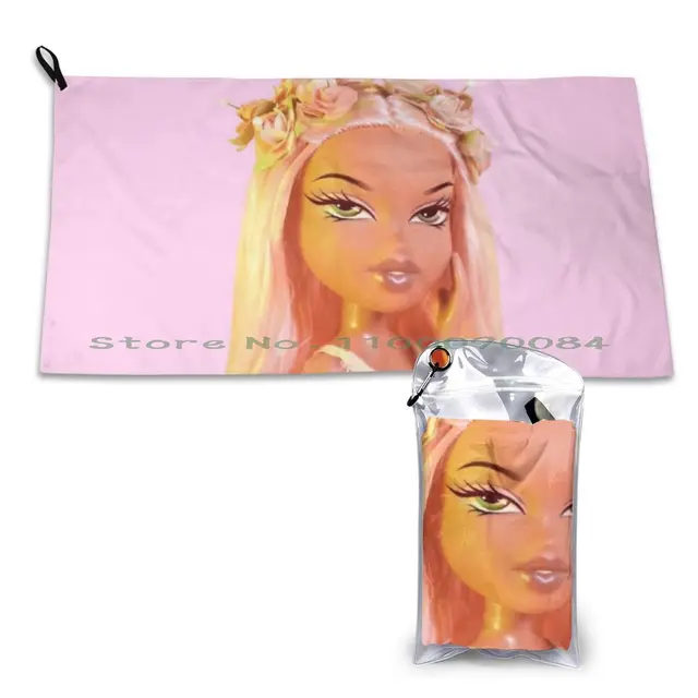 Stay Dry and Stylish with the Ethereal Bratz Doll Quick Dry Towel