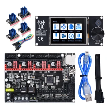 

BIGTREETECH SKR E3 DIP V1.1 32 Bit With TFT24 V1.1 Display Kits For TMC2130 SPI TMC2208 UART 3D Printer Board SKR PRO Ender 3 5