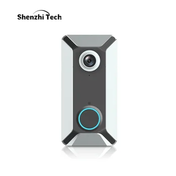 

WiFi Video Doorbell Smart Wireless Doorbell IP Camera Two-way Audio Infrared Remote Control Home Security Monitoring