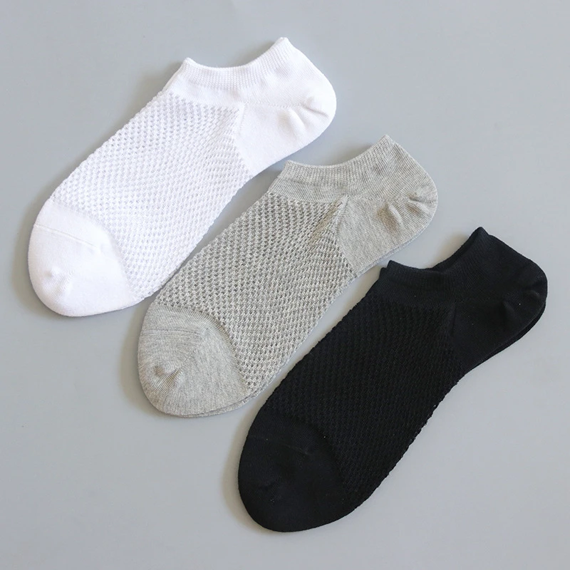 10-Pairs-Summer-Casual-Solid-Mesh-Men-Socks-Breathable-Thin-Male-Cool-Socks-No-Show-Ice (3)