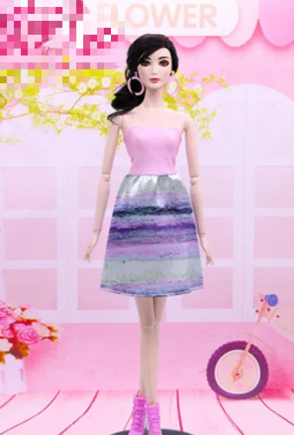 Игрушка Одежда куклы, Платье Брюки аксессуары для юбки для кукол Барби Top9