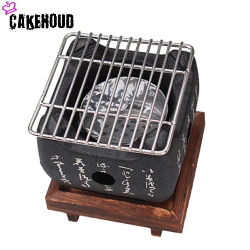 Japanese Household Mini Desktop Charcoal Grill Portable Outdoor Camping Special Food Carbon Oven Barbecue Tool Charcoal Grills
