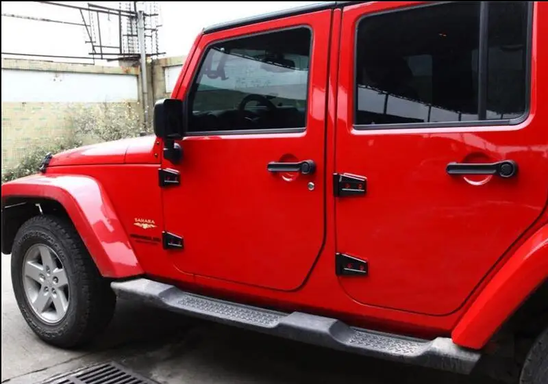 Подходит для 2007 2013 2014 2015 2016 2017 Jeep Wrangler JK 4 задняя крышка Защитная отделка черные