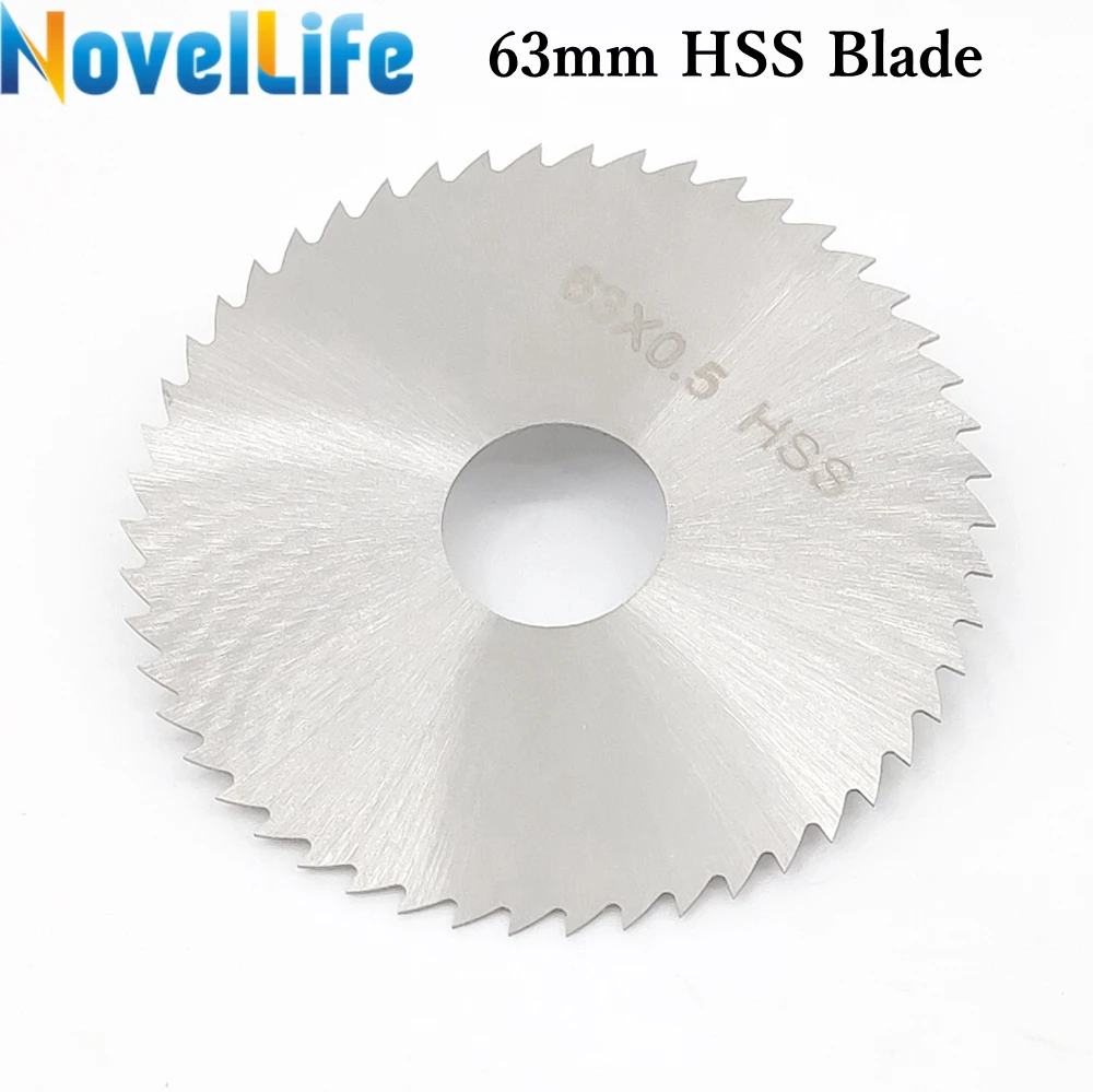 NovelLife 63 мм 80 HSS циркулярная пила для R3 DIY деревообрабатывающая Настольная