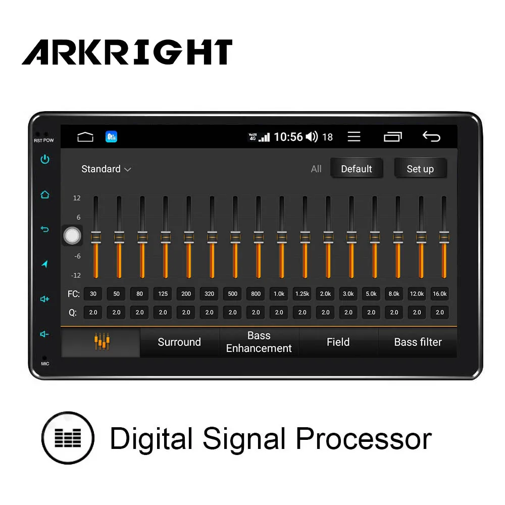 ARKRIGHT " Автомобильный Android 8,1 2 din Автомобильный мультимедийный плеер головное устройство gps навигация радио 4+ 64 ГБ ips экран TDA 7851 видео выход